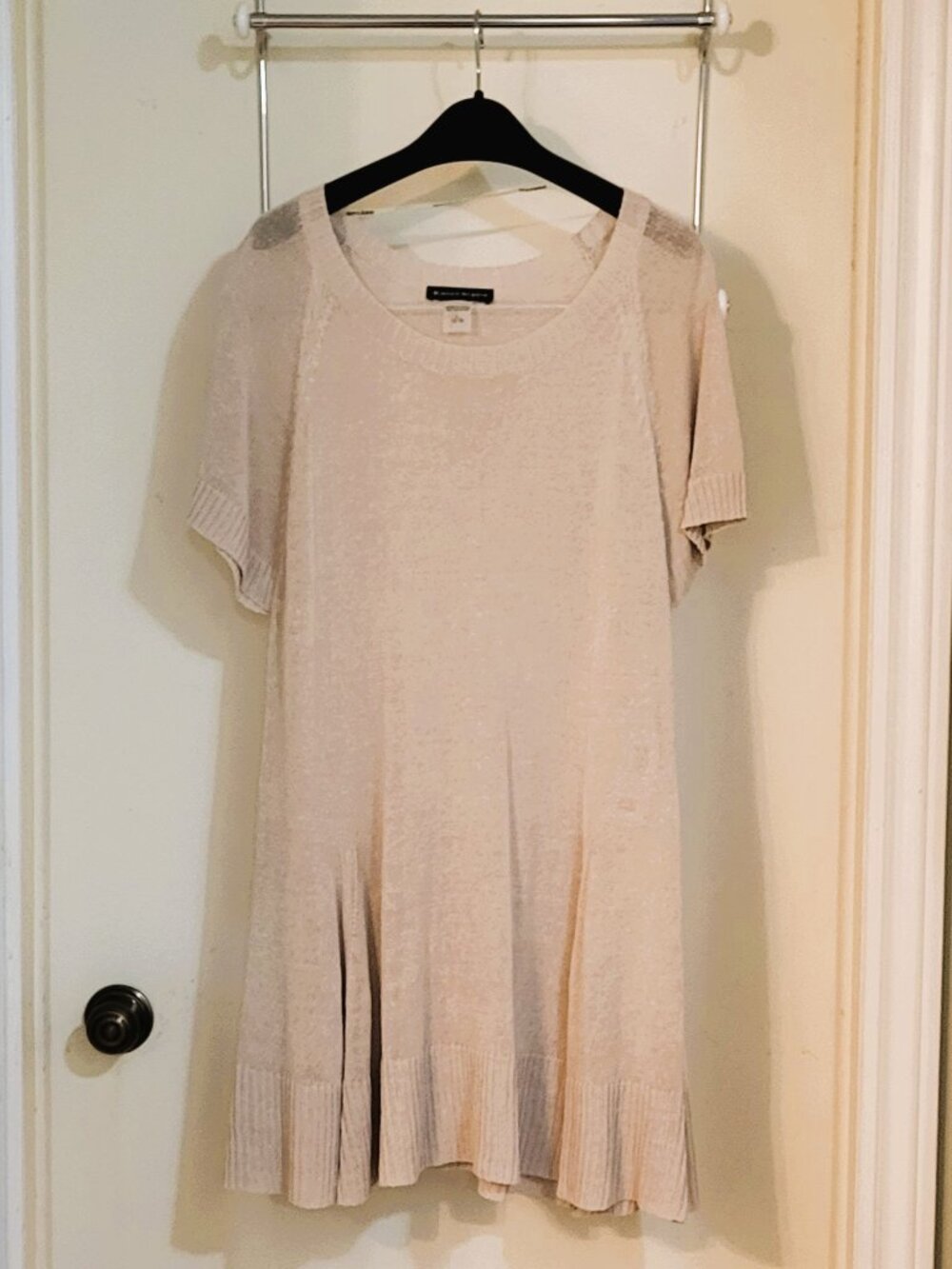 Bianca Nygard Linen blend knit/sweater dress - Size Large